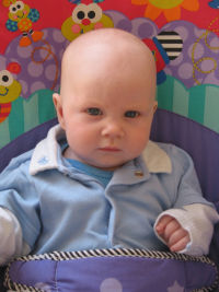 Eric three months old