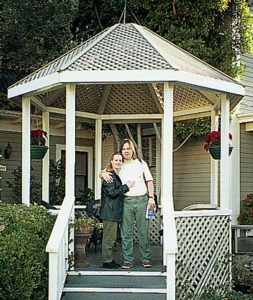 Gazebo at the Upham Hotel Gazebo at the Upham Hotel